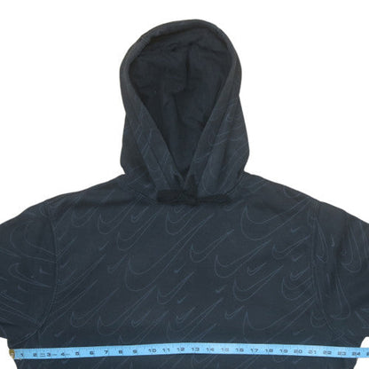 Mens UK Size M Nike Black Pullover Hoodie
