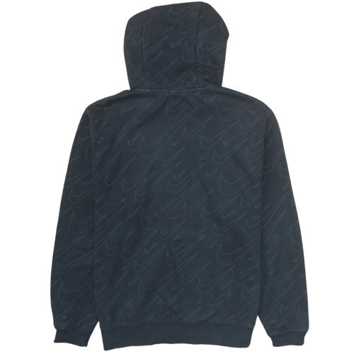 Mens UK Size M Nike Black Pullover Hoodie