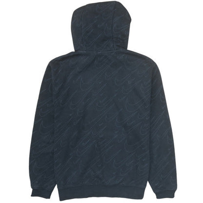 Mens UK Size M Nike Black Pullover Hoodie