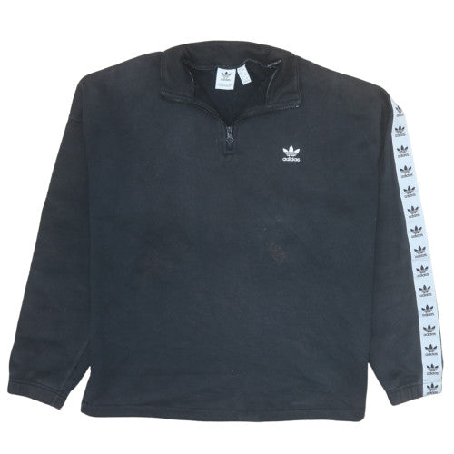 Womens UK Size 16 adidas Black Pullover Sweatshirt