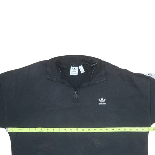 Womens UK Size 16 adidas Black Pullover Sweatshirt