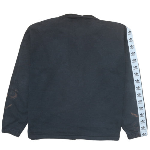 Womens UK Size 16 adidas Black Pullover Sweatshirt