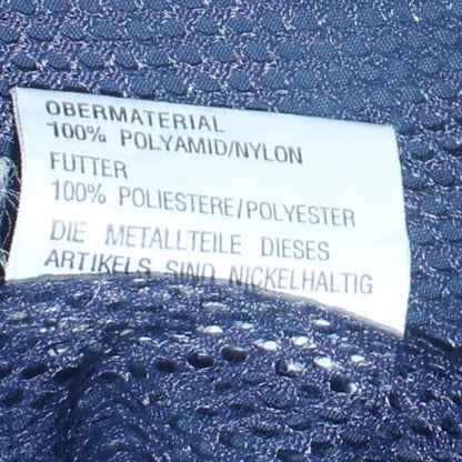 Mens UK Size L Outdoor Olympias Blue Windbreaker Coat