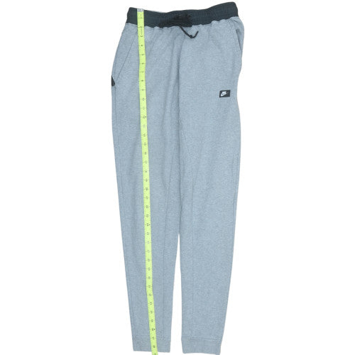 Mens UK Size S Nike Regular Fit Jogger Grey Trousers
