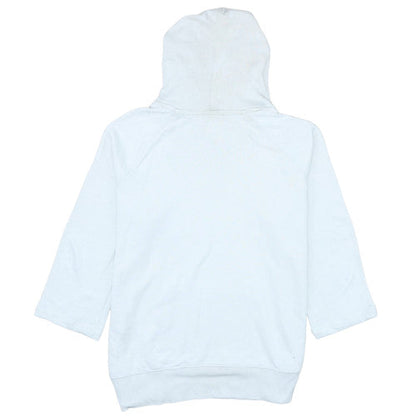 Womens UK Size S Levi's White Pullover Hoodie