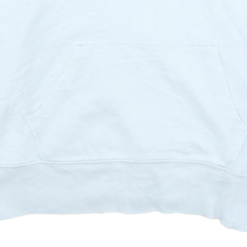 Womens UK Size S Levi's White Pullover Hoodie