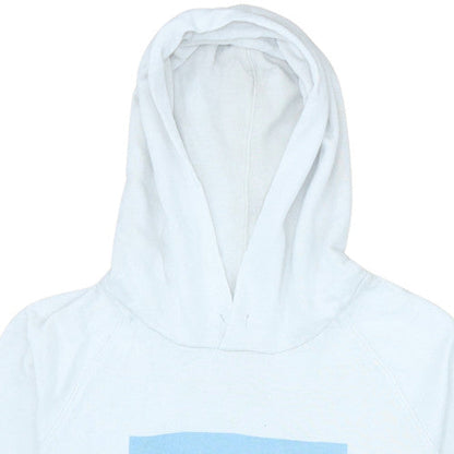 Womens UK Size S Levi's White Pullover Hoodie
