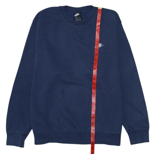 Mens UK Size XL Nike Blue Pullover Sweatshirt