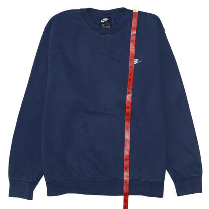 Mens UK Size XL Nike Blue Pullover Sweatshirt