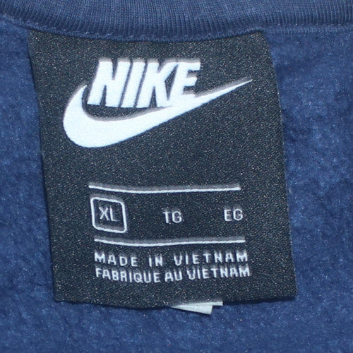 Mens UK Size XL Nike Blue Pullover Sweatshirt