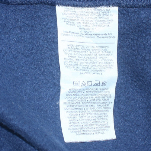 Mens UK Size XL Nike Blue Pullover Sweatshirt