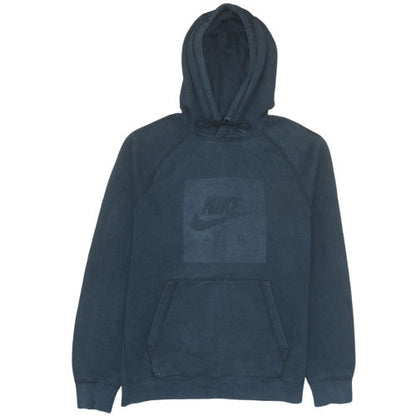 Mens UK Size M Nike Blue Pullover Hoodie
