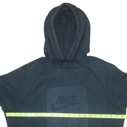 Mens UK Size M Nike Blue Pullover Hoodie