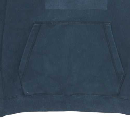 Mens UK Size M Nike Blue Pullover Hoodie