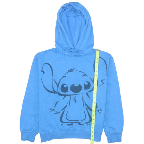 Womens UK Size XS Disney Blue Pullover Hoodie