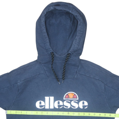 Mens UK Size S ellesse Blue Pullover Hoodie
