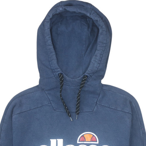 Mens UK Size S ellesse Blue Pullover Hoodie