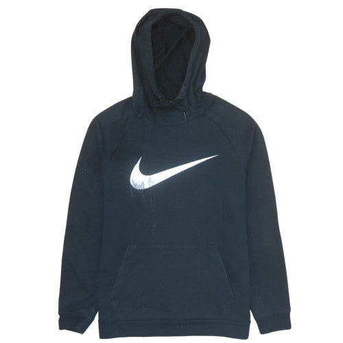 Mens UK Size M Nike Black Pullover Hoodie