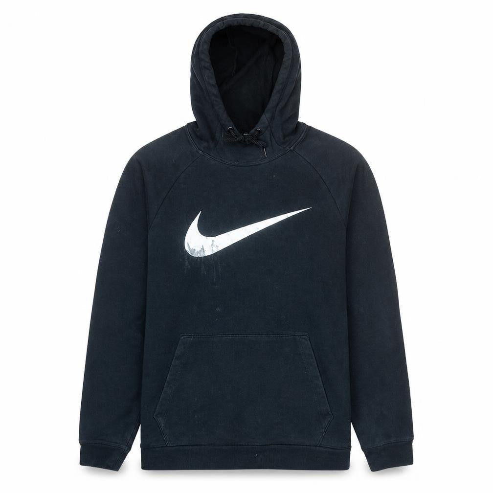 Mens UK Size M Nike Black Pullover Hoodie