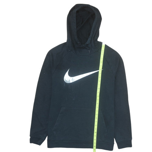 Mens UK Size M Nike Black Pullover Hoodie