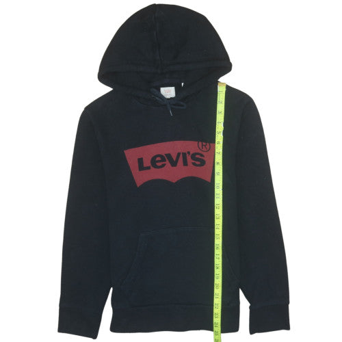 Mens UK Size S Levi's Black Pullover Hoodie