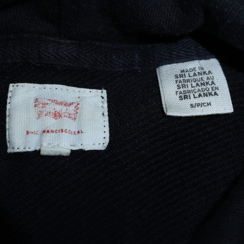 Mens UK Size S Levi's Black Pullover Hoodie