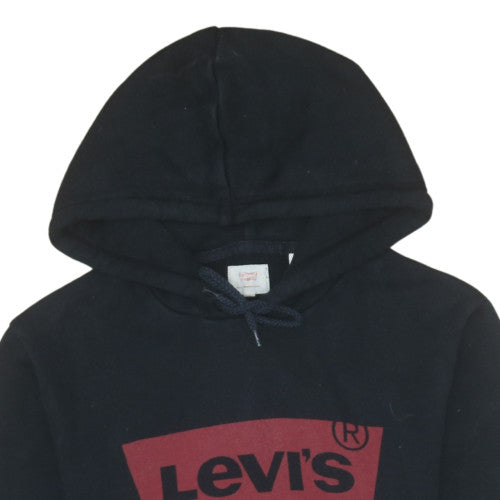 Mens UK Size S Levi's Black Pullover Hoodie
