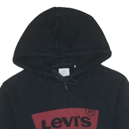 Mens UK Size S Levi's Black Pullover Hoodie