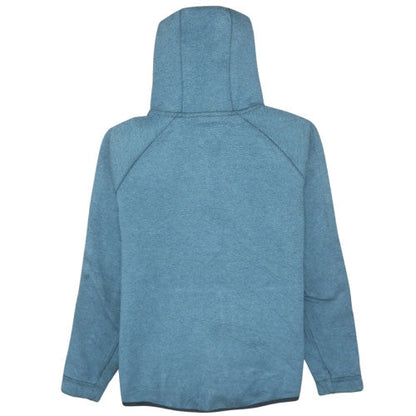 Mens UK Size M Nike Blue Full Zip Hoodie
