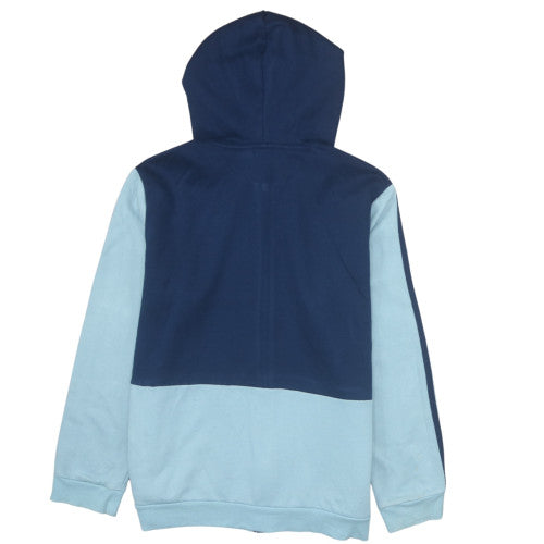 Womens UK Size M adidas Blue Full Zip Hoodie