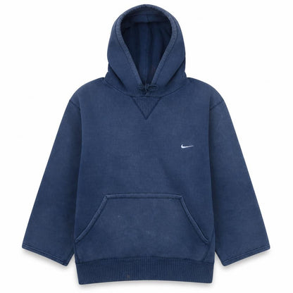 Mens UK Size M Nike Blue Pullover Hoodie