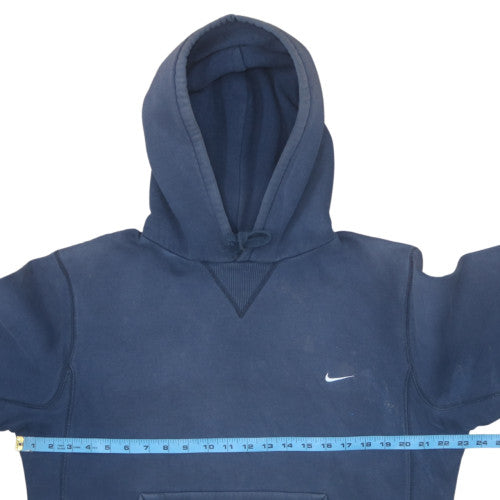 Mens UK Size M Nike Blue Pullover Hoodie
