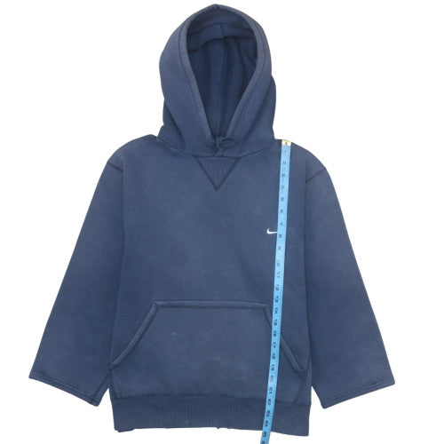 Mens UK Size M Nike Blue Pullover Hoodie