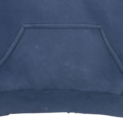 Mens UK Size M Nike Blue Pullover Hoodie