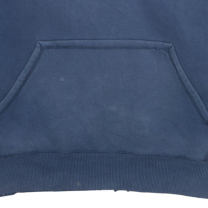 Mens UK Size M Nike Blue Pullover Hoodie