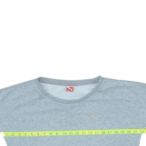 Womens UK Size 12 PUMA Grey Pullover Sweatshirt