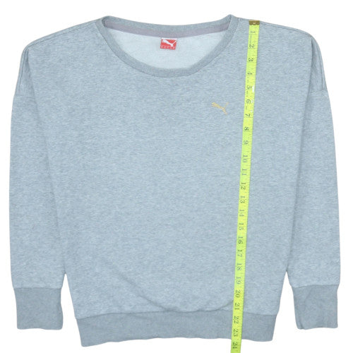 Womens UK Size 12 PUMA Grey Pullover Sweatshirt