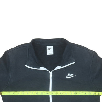 Womens UK Size M Nike Black Pullover Sweatshirt