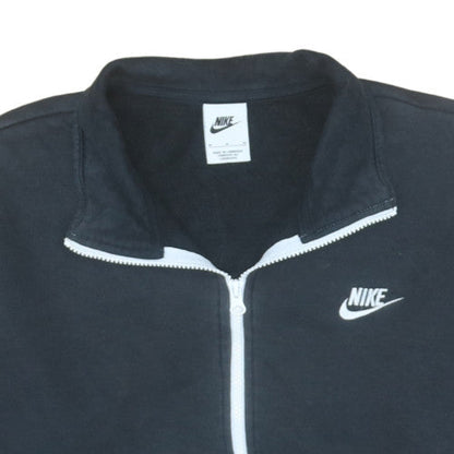 Womens UK Size M Nike Black Pullover Sweatshirt