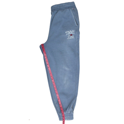 Tommy Jeans Men's Blue Jogger Sweatpants M Fleece Lined
