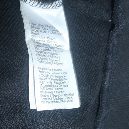 Mens UK Size L Lacoste Black Pullover Hoodie