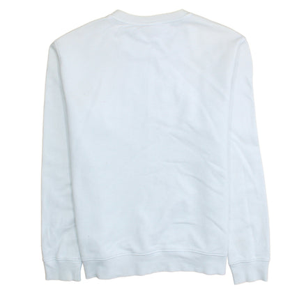 Womens UK Size XL HUGO BOSS White Pullover Sweatshirt