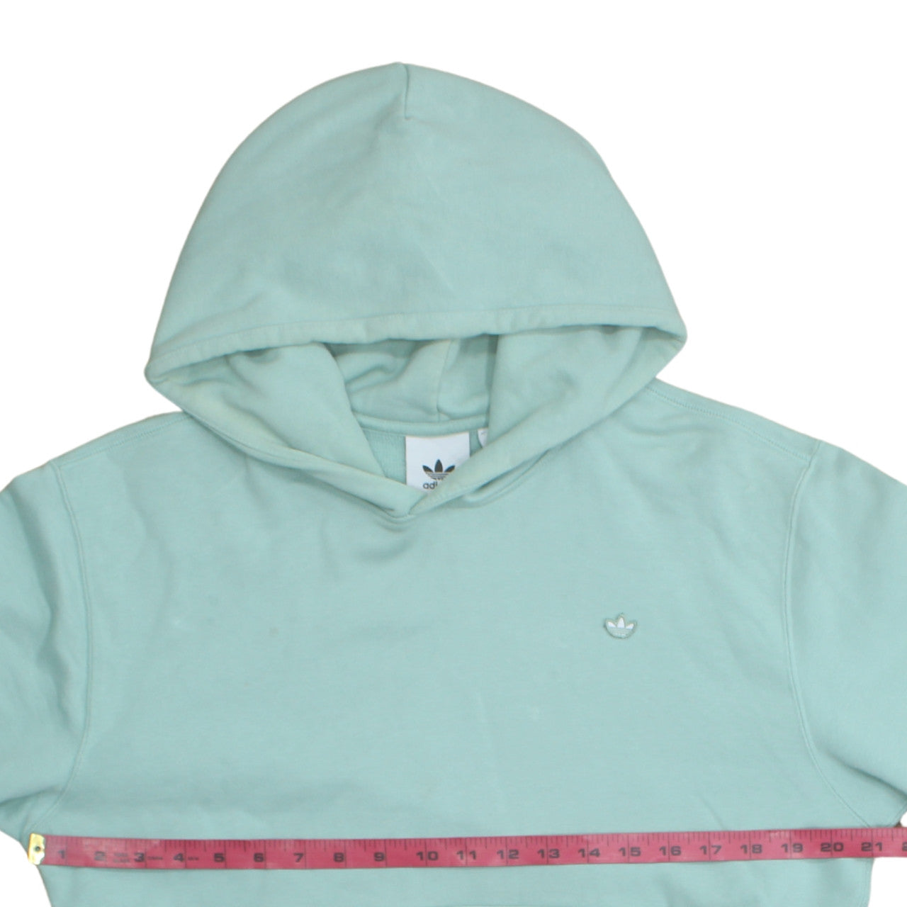 Womens UK Size S adidas Green Pullover Hoodie