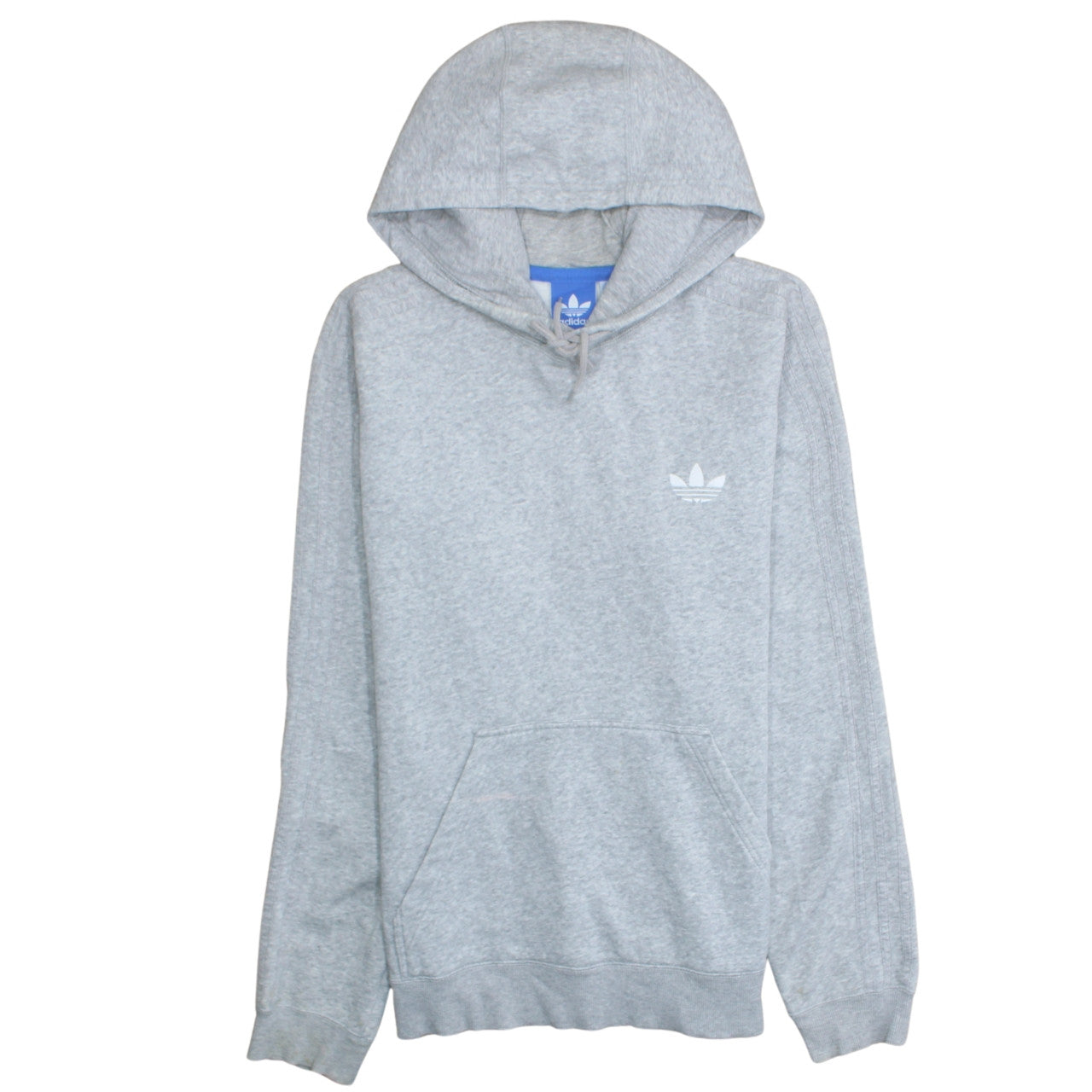 Mens UK Size M adidas Grey Pullover Hoodie