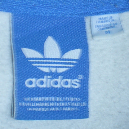 Mens UK Size M adidas Grey Pullover Hoodie