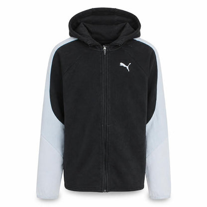 Mens UK Size S PUMA Black Full Zip Hoodie