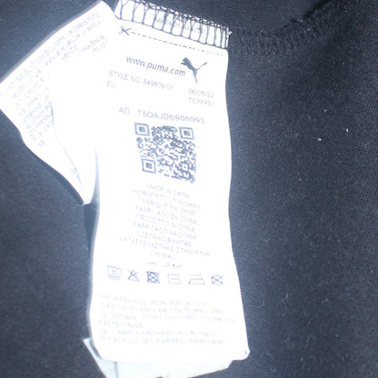 Mens UK Size S PUMA Black Full Zip Hoodie