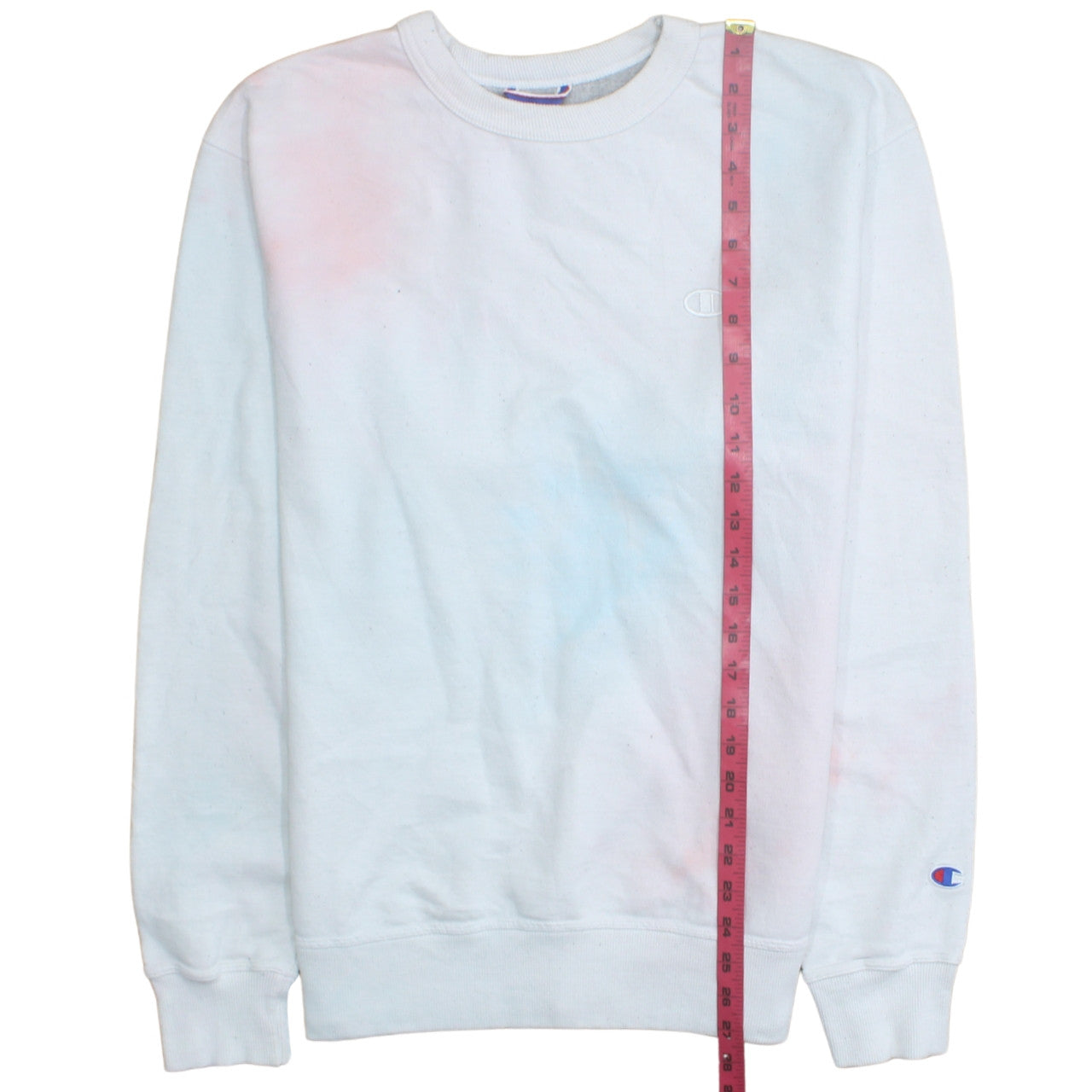 Womens UK Size M Champion White Pullover Sweatshirt