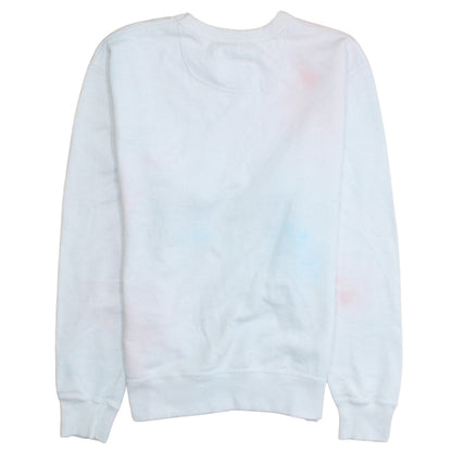 Womens UK Size M Champion White Pullover Sweatshirt