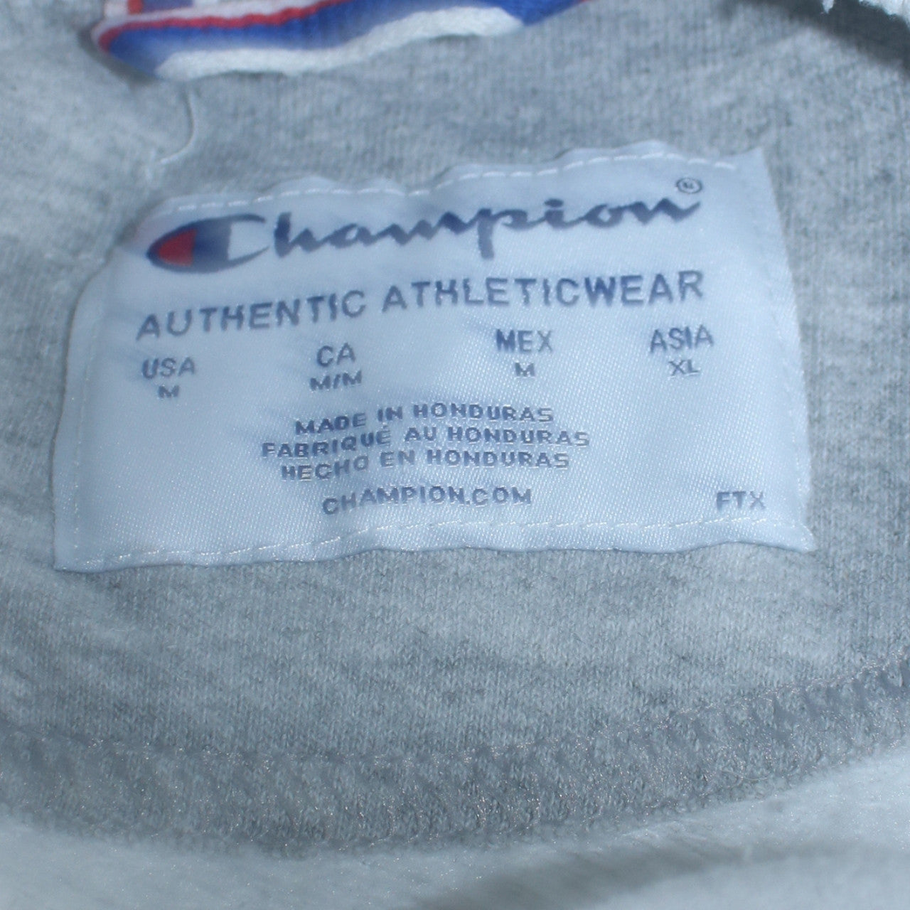 Womens UK Size M Champion White Pullover Sweatshirt